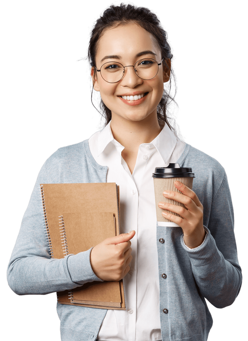 mockup de estudiante de Caliope Academy